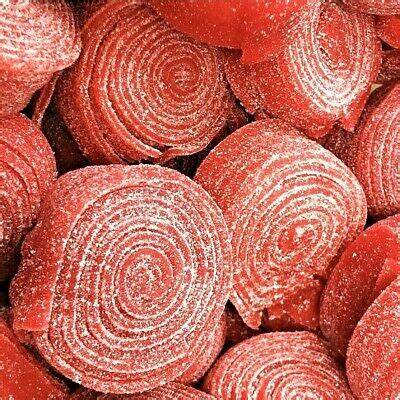 Fizzy Red Liquorice Rolls - Gifting Jar