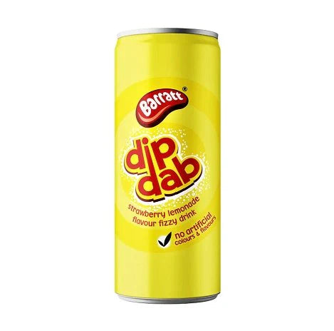 Barratt Dip Dab Strawberry Lemonade Cans 250ml