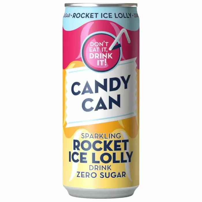 Candy Can Sparkling Rocket Ice Lolly