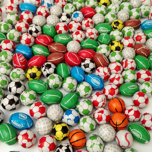 Chocolate Sports Balls