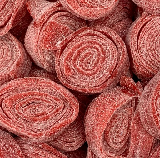 Fizzy Liquorice Belt Rolls