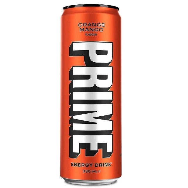 Prime Energy Orange Mango Cans 330ml