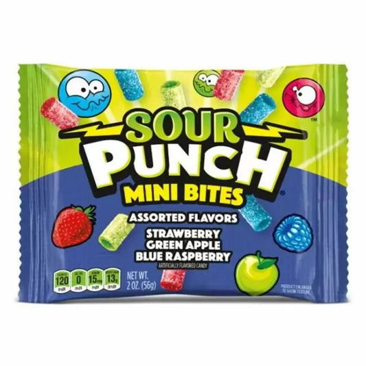 Sour Punch Mini Bites Assorted Flavours