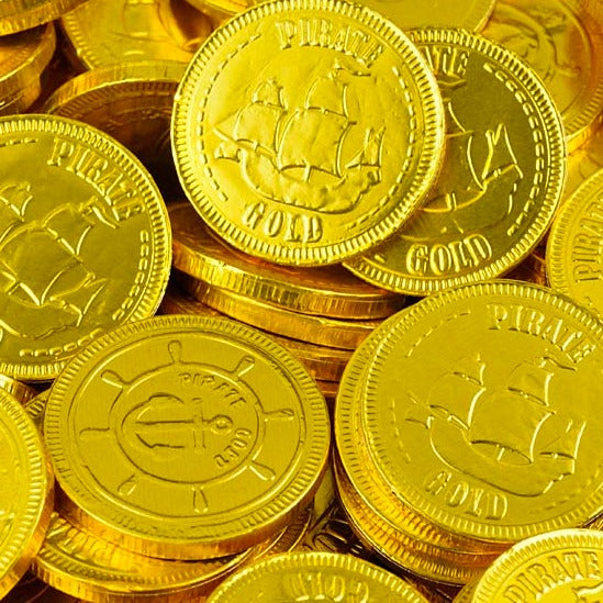 Pirate Gold Milk Chocolate Coins